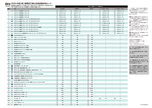 第二種電気工事士技能試験セット】【2024年度】第二種電気工事士 第二種電気工事士技能試験セット】【2024年度】第二種電気工事士