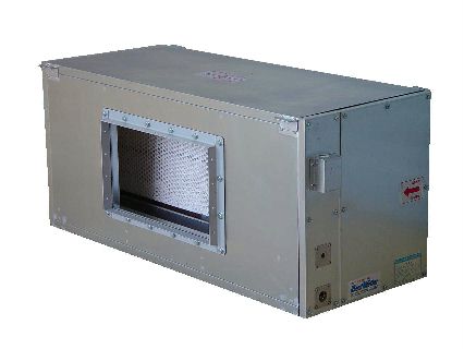 横引きダクト中間接続加湿ボックス（小風量タイプ）　BW-PRB型